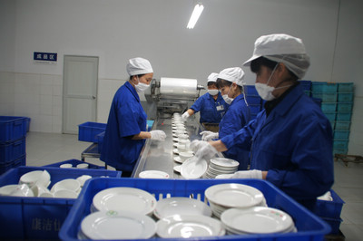 食堂洗碗機(jī)流水線圖 食堂洗碗機(jī)流水線圖